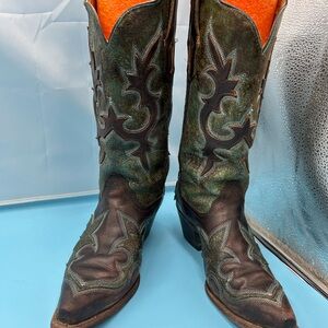 Corral women 7 snip toe cowgirl boots